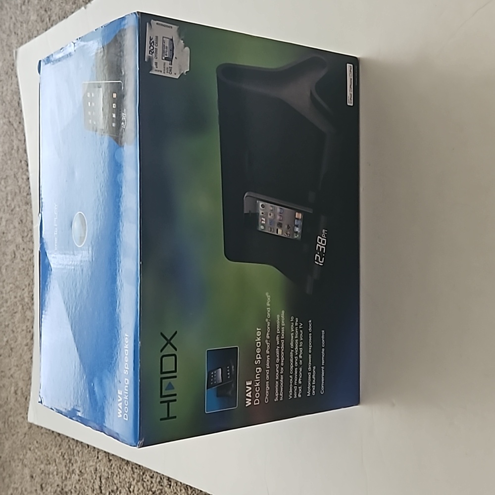 Wave audio docking speaker for ipad, iPhone, iPod